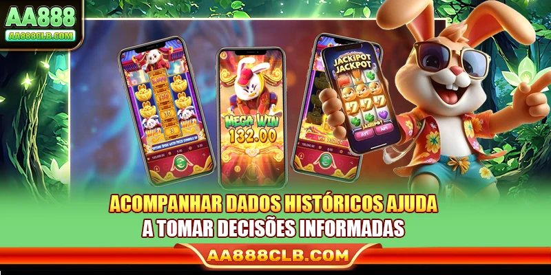 Acompanhar dados históricos ajuda a tomar decisões informadas