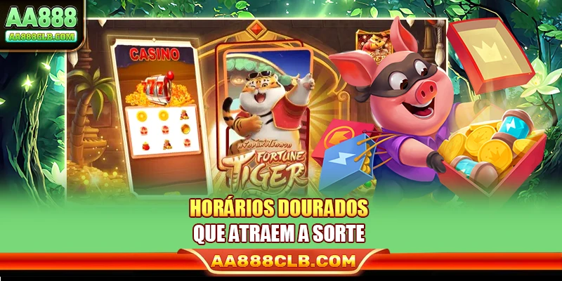 Horários dourados que atraem a sorte