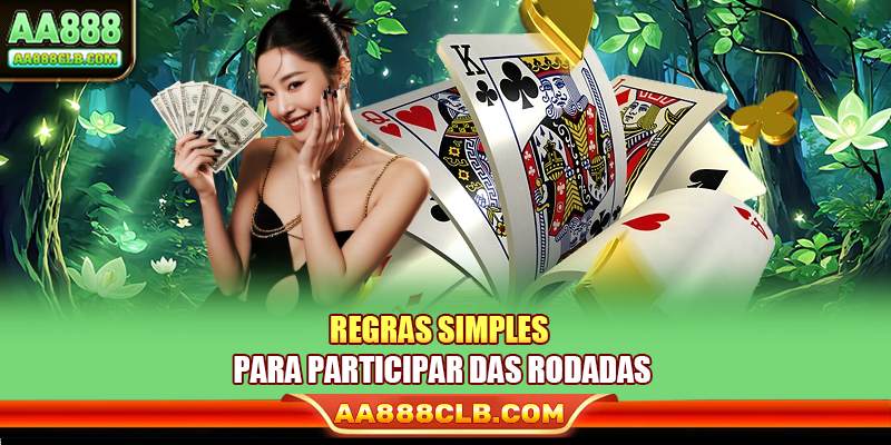 Regras simples para participar da roleta